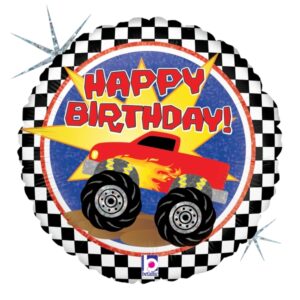 Motoryzacyjny balon urodzinowy na hel