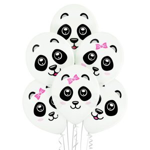Balony lateksowe pandy