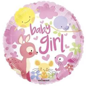 Balon ze słodkimi zwierzątkami - urodziny córki
