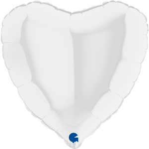 Gdzie kupię w Warszawie biały balon z helem w kształcie serca?
