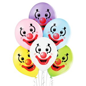 Balon cloun - balon klaun z helem