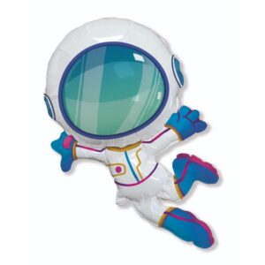 Balon z helem wesoły kosmonauta - ASTRONAUTA