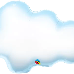 Balonik w kształcie chmury wypełniony helem Warszawa