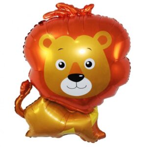Balon wesoły lew - safari party